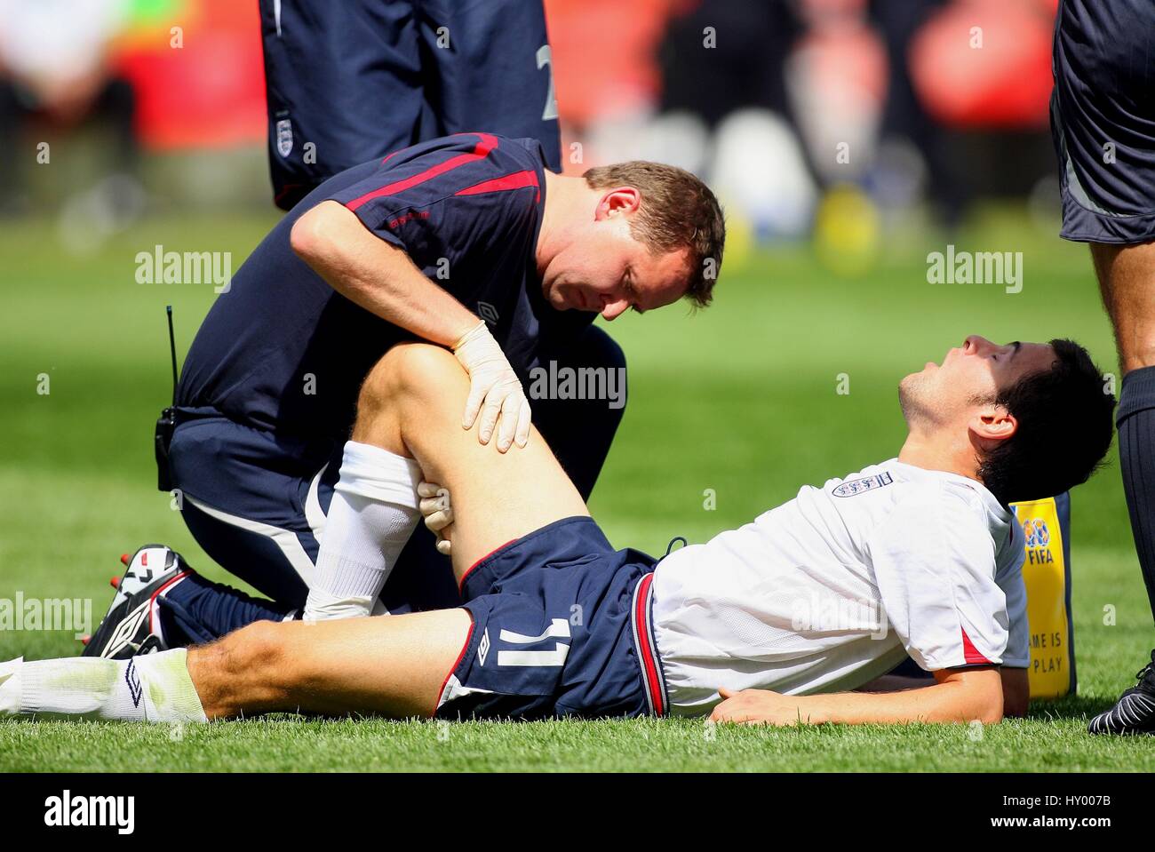 JOE COLE & GARY LEWIN ENGLAND V PARAGUAY WORLD CUP FRANKFURT GERMANY 10 ...