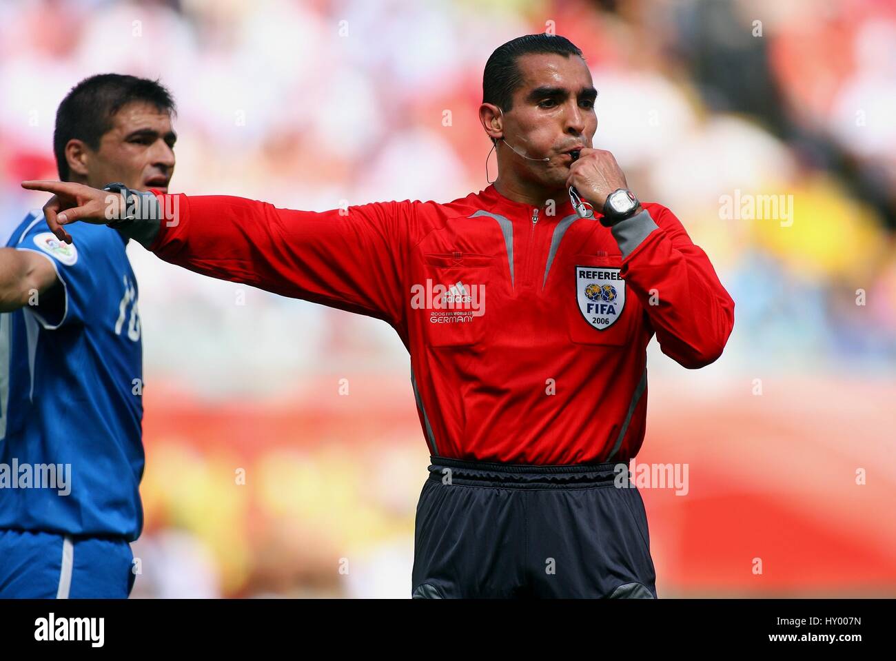 MARCO RODRIGUEZ ENGLAND V PARAGUAY WORLD CUP FRANKFURT GERMANY 10 June 2006 Stock Photo