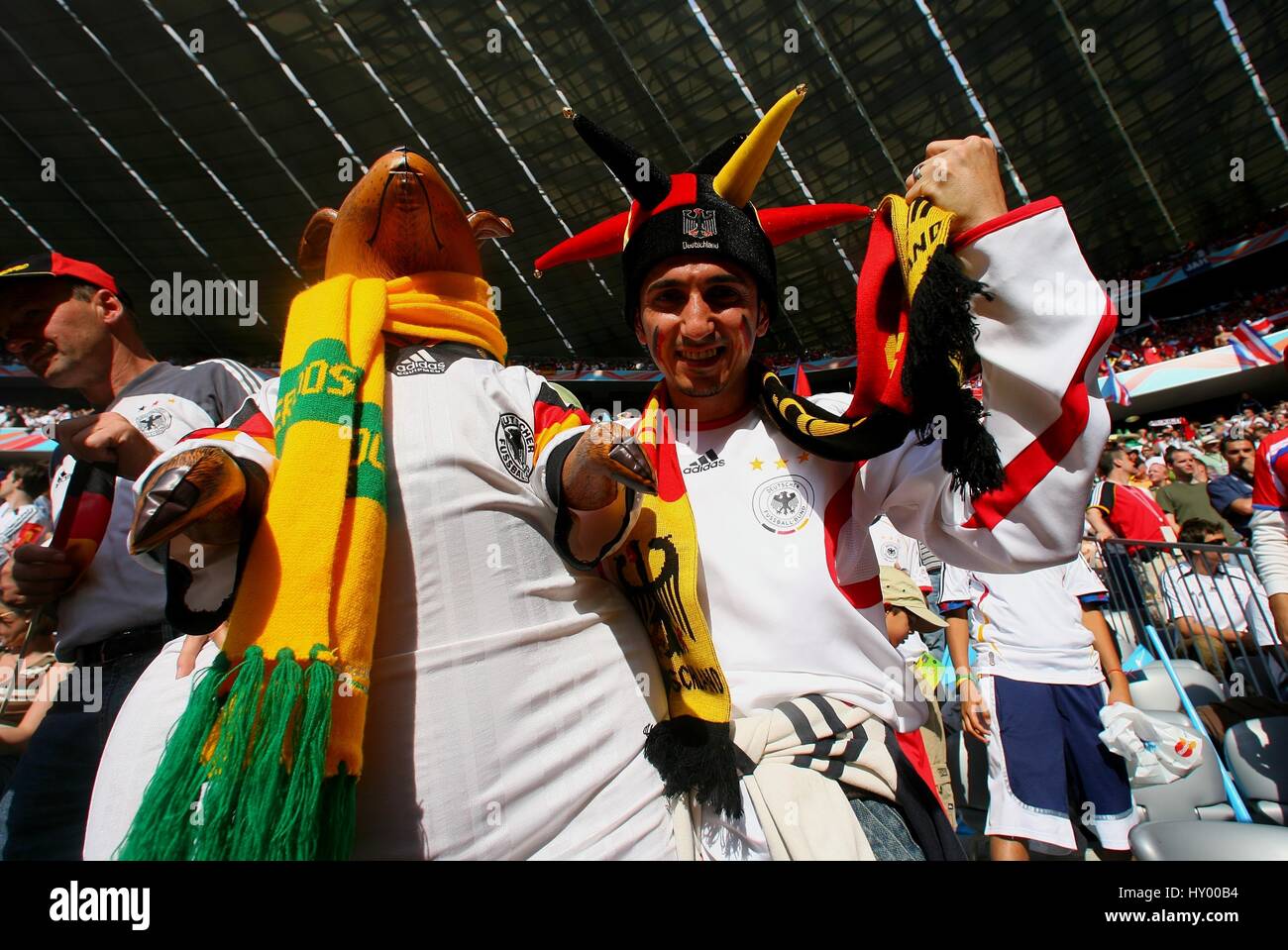 GERMAN FAN GERMANY V COSTA RICA WORLD CUP MUNICH GERMANY 09 June 2006 ...