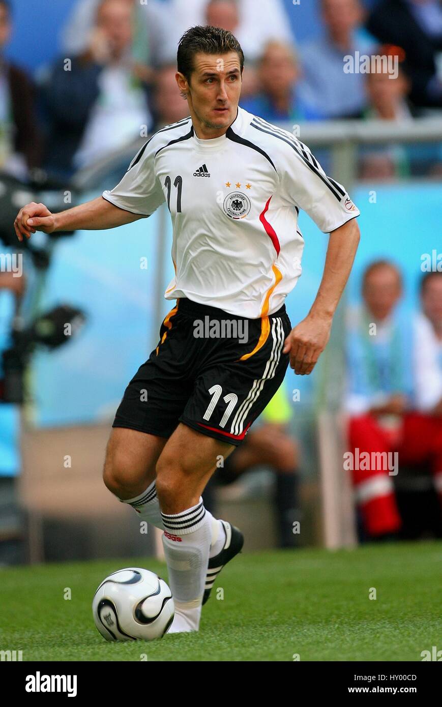 MIROSLAV KLOSE GERMANY & WERDER BREMEN WORLD CUP MUNICH GERMANY 09 June 2006 Stock Photo