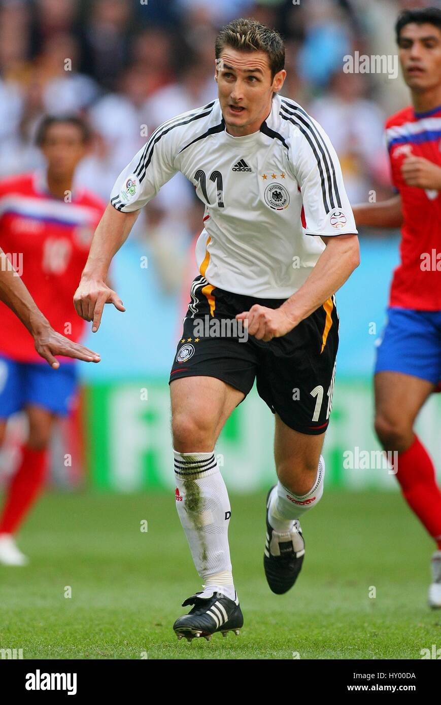 MIROSLAV KLOSE GERMANY & WERDER BREMEN WORLD CUP MUNICH GERMANY 09 June 2006 Stock Photo