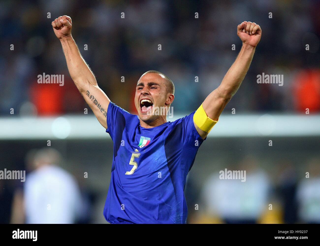 Fabio cannavaro germany italy dortmund hi-res stock