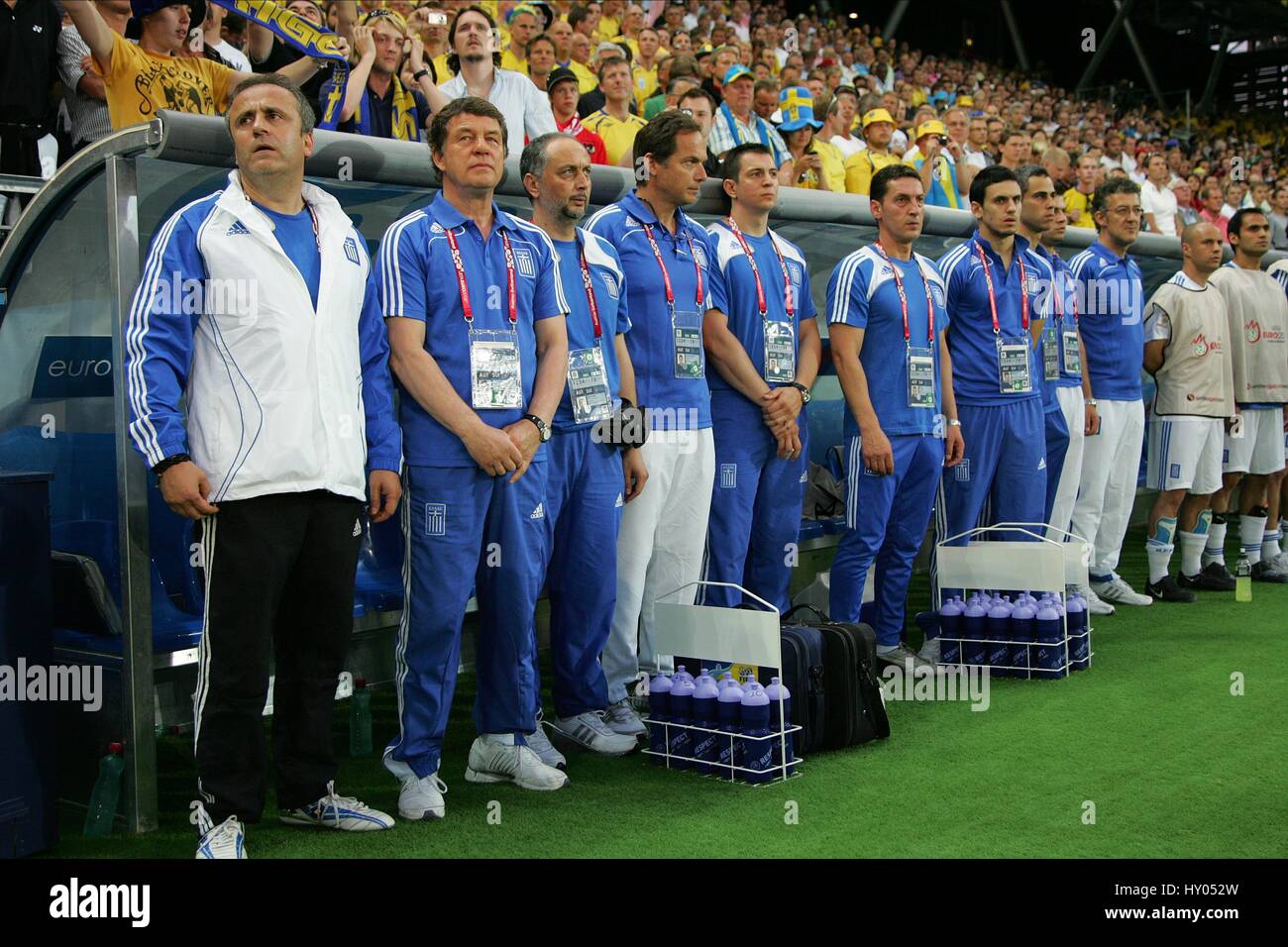 OTTO REHHAGEL GREECE COACH EM STADION SALZBURG AUSTRIA 10 June 2008 ...