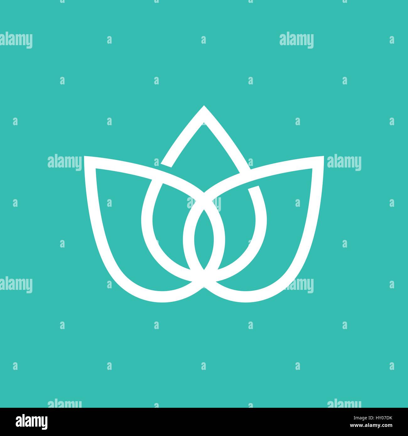 Spa Zen Symbol design, vector illustration Stock Vector
