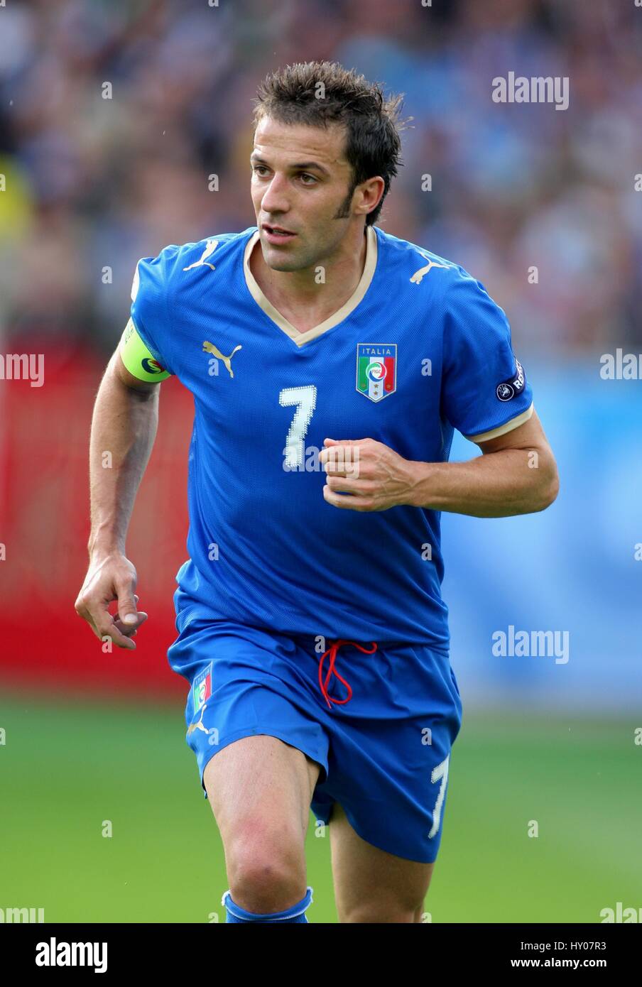 ALESSANDRO DEL PIERO ITALY & JUVENTUS LETZIGRUND STADUIM ZURICH SWITZERLAND 13 June 2008 Stock Photo