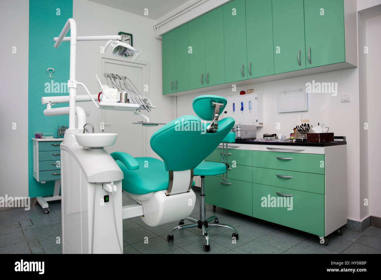 Interior of a new modern dental office Stock Photo - Alamy