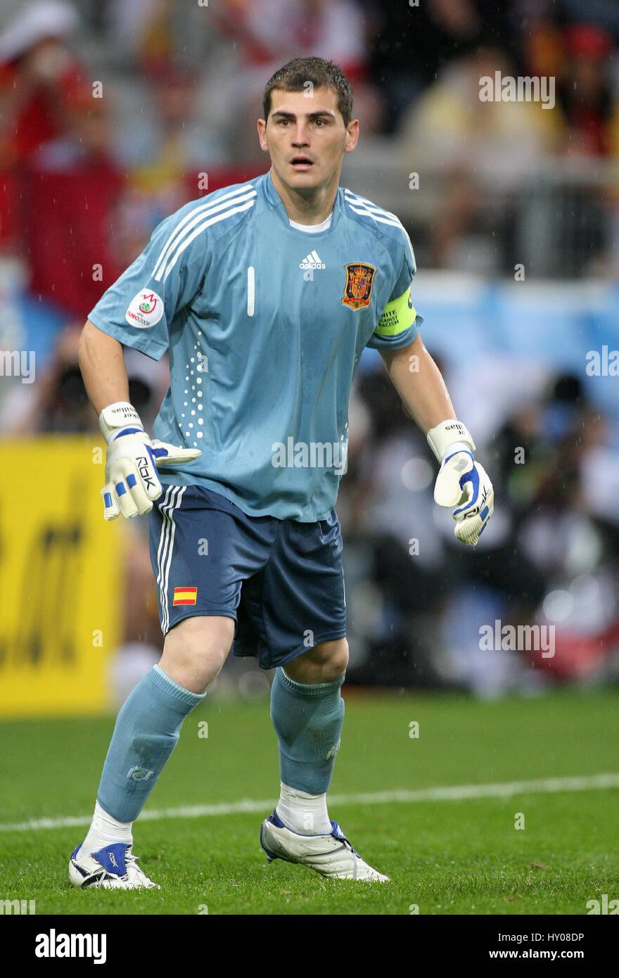 IKER CASILLAS SPAIN & REAL MADRID TIVOLI NUE INNSBRUCK AUSTRIA 10 June 2008 Stock Photo