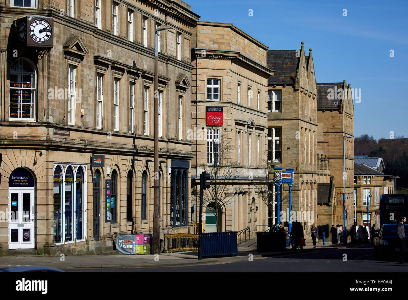 leading to the Railway Station, Northumberland Street, Huddersfield