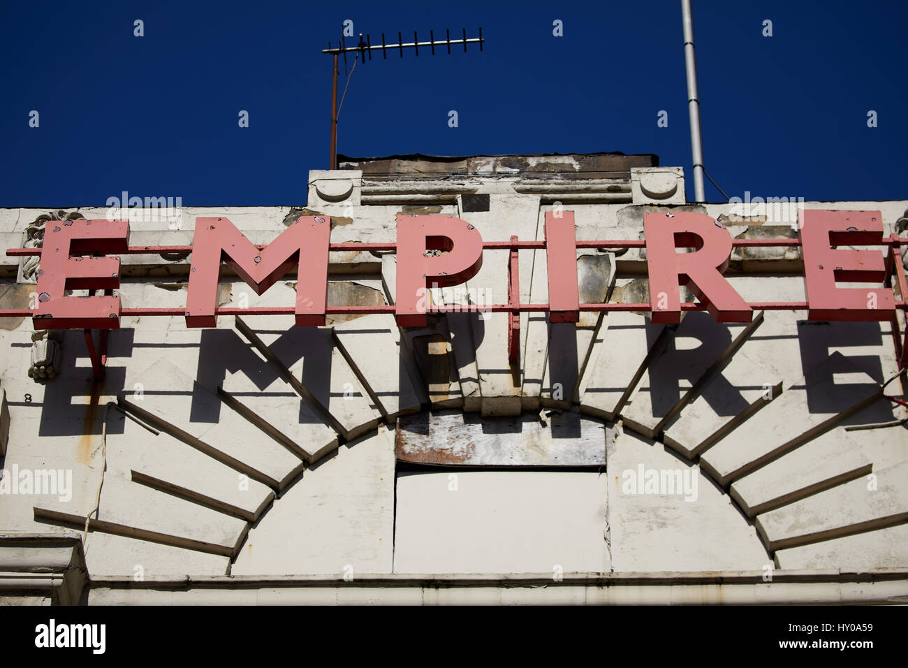 Empire secondhand shop Huddersfield town centre a large market town metropolitan borough  Kirklees, tWest Yorkshire, England. UK. Stock Photo