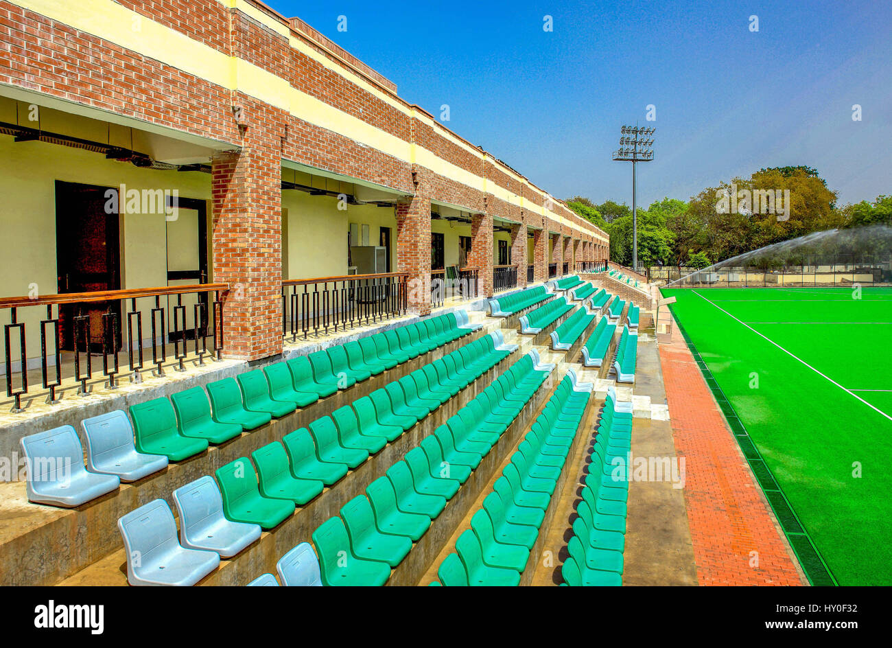 Dhyanchand hockey stadium, new delhi, india, asia Stock Photo