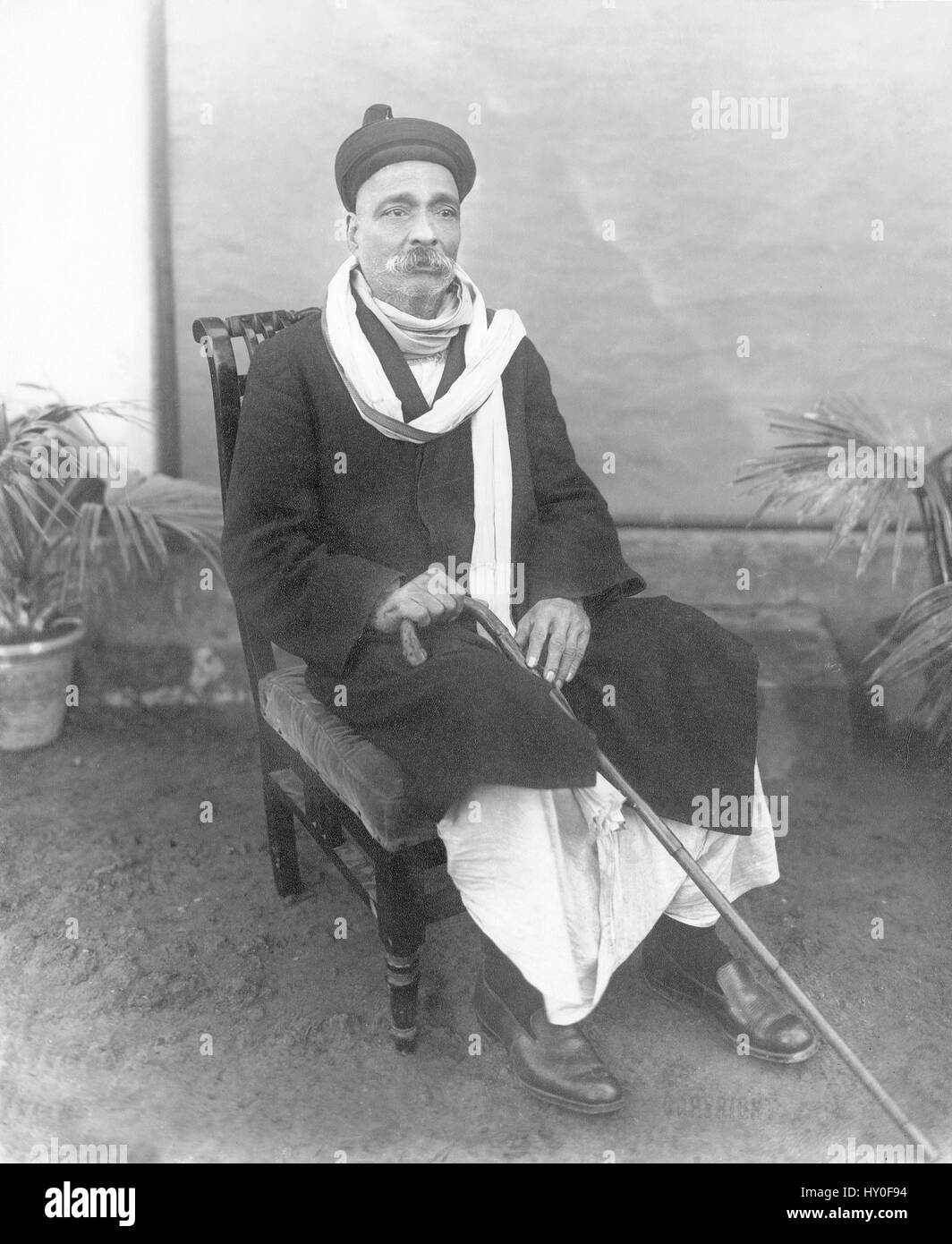 Indian freedom fighter, lokmanya tilak, india, asia, 1910 Stock Photo