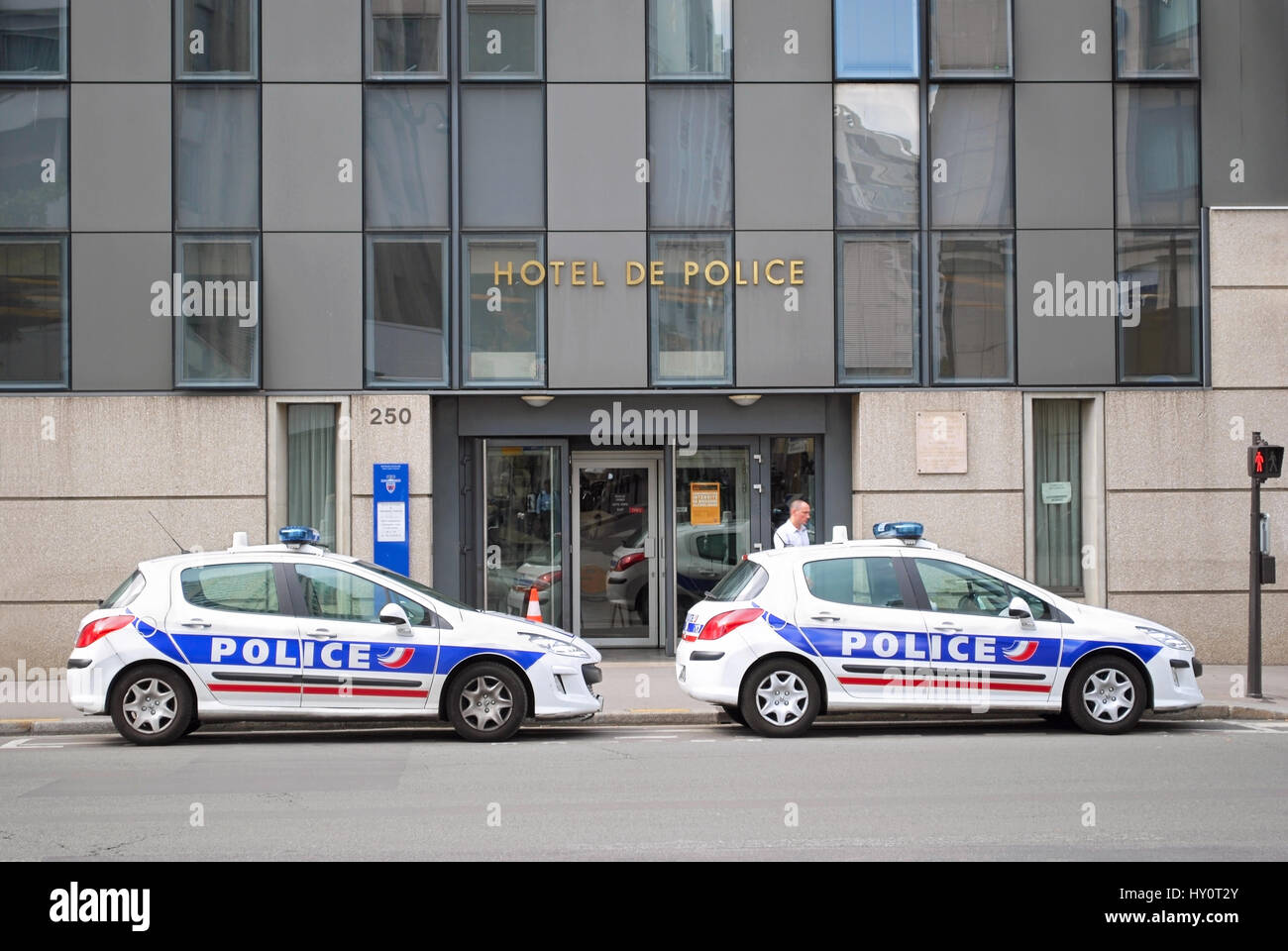 Paris police department hi-res stock photography and images - Alamy