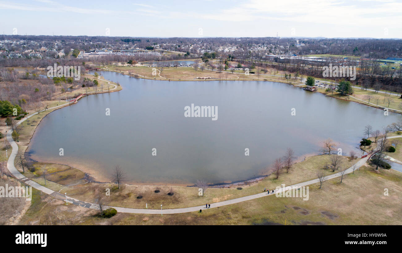 Aerial View Kennedy Park, Sayreville, NJ Stock Photo Alamy