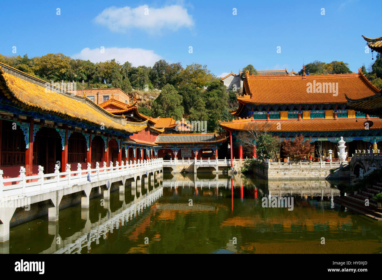 Yuantong Temple, Kunming, Yunnan Stock Photo