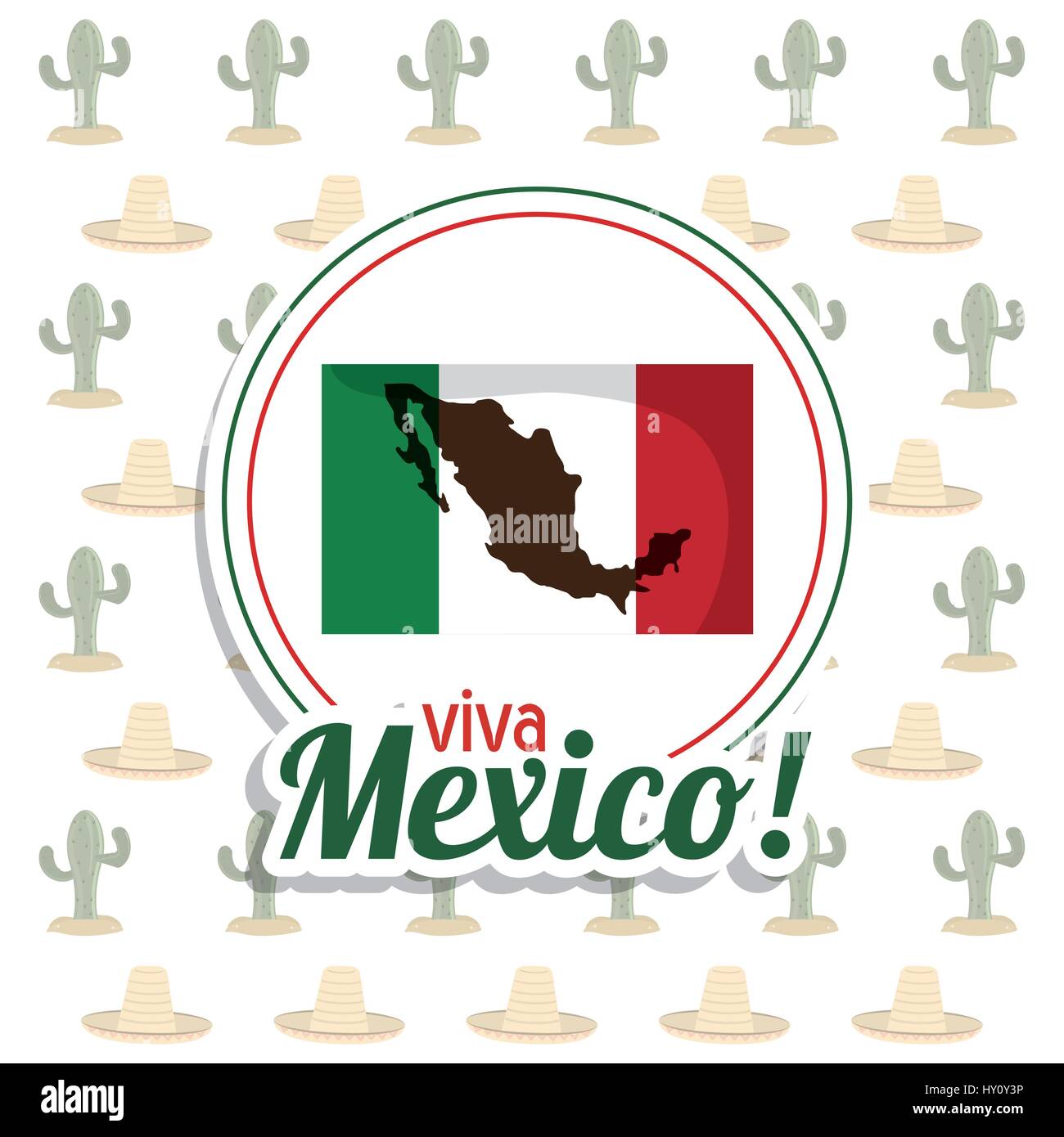 viva mexico invitation flag map party Stock Vector Image & Art - Alamy