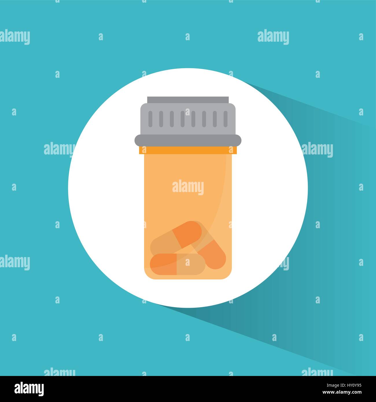 bottle medicine capsule pharmacy Stock Vector Image & Art Alamy