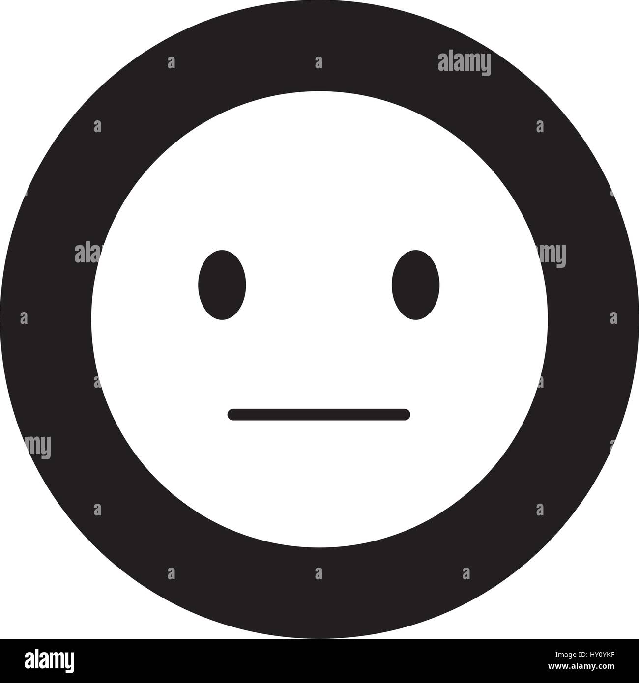 comic face emoticon isolated icon vector illustration design Stock ...