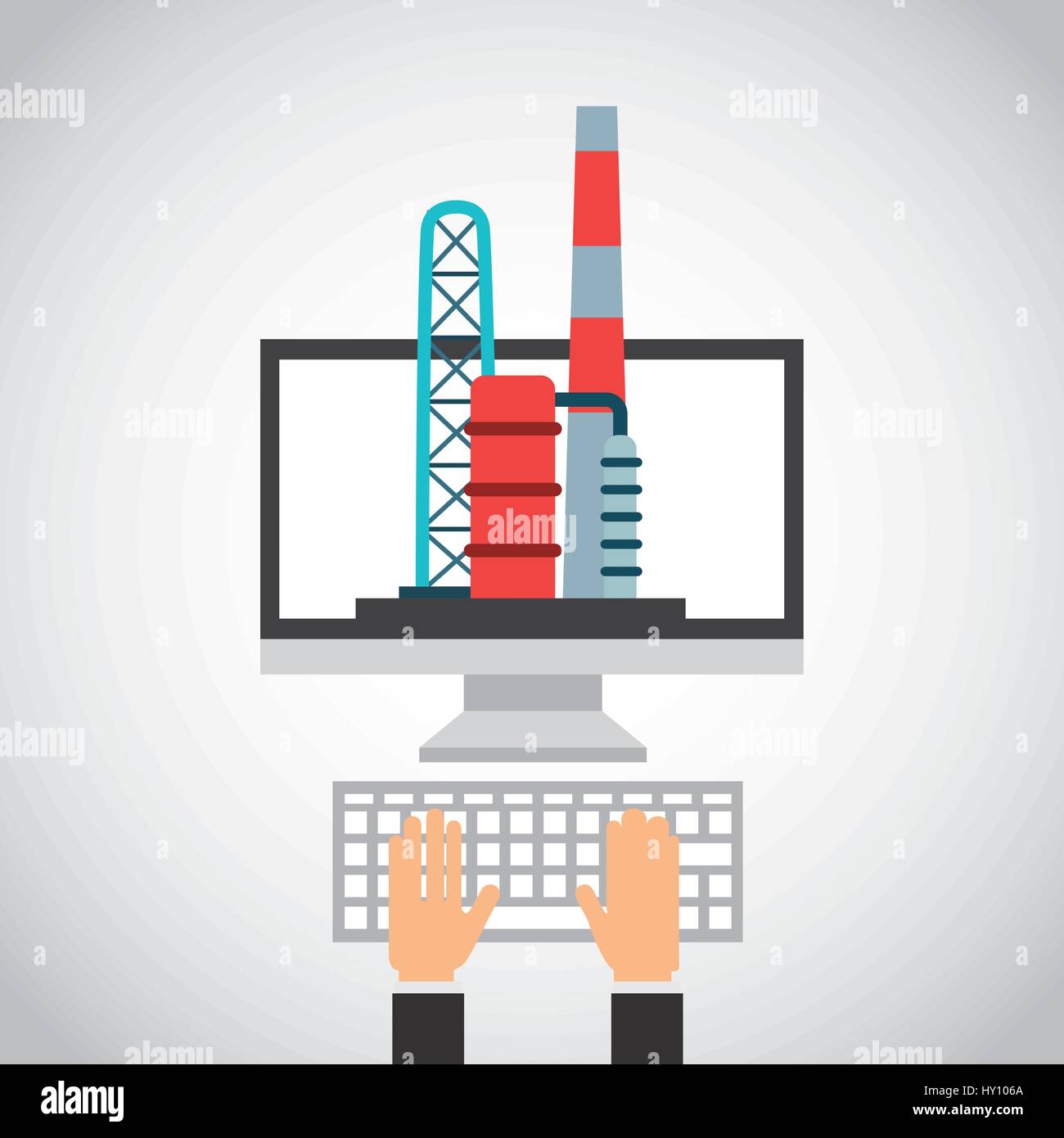 oil industry business icons Stock Vector Image & Art Alamy