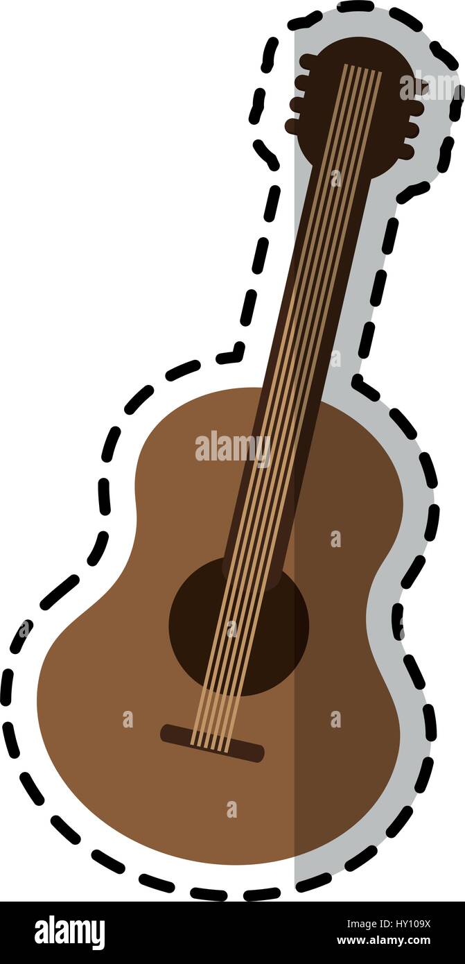 acoustic guitar icon image Stock Vector Image & Art - Alamy