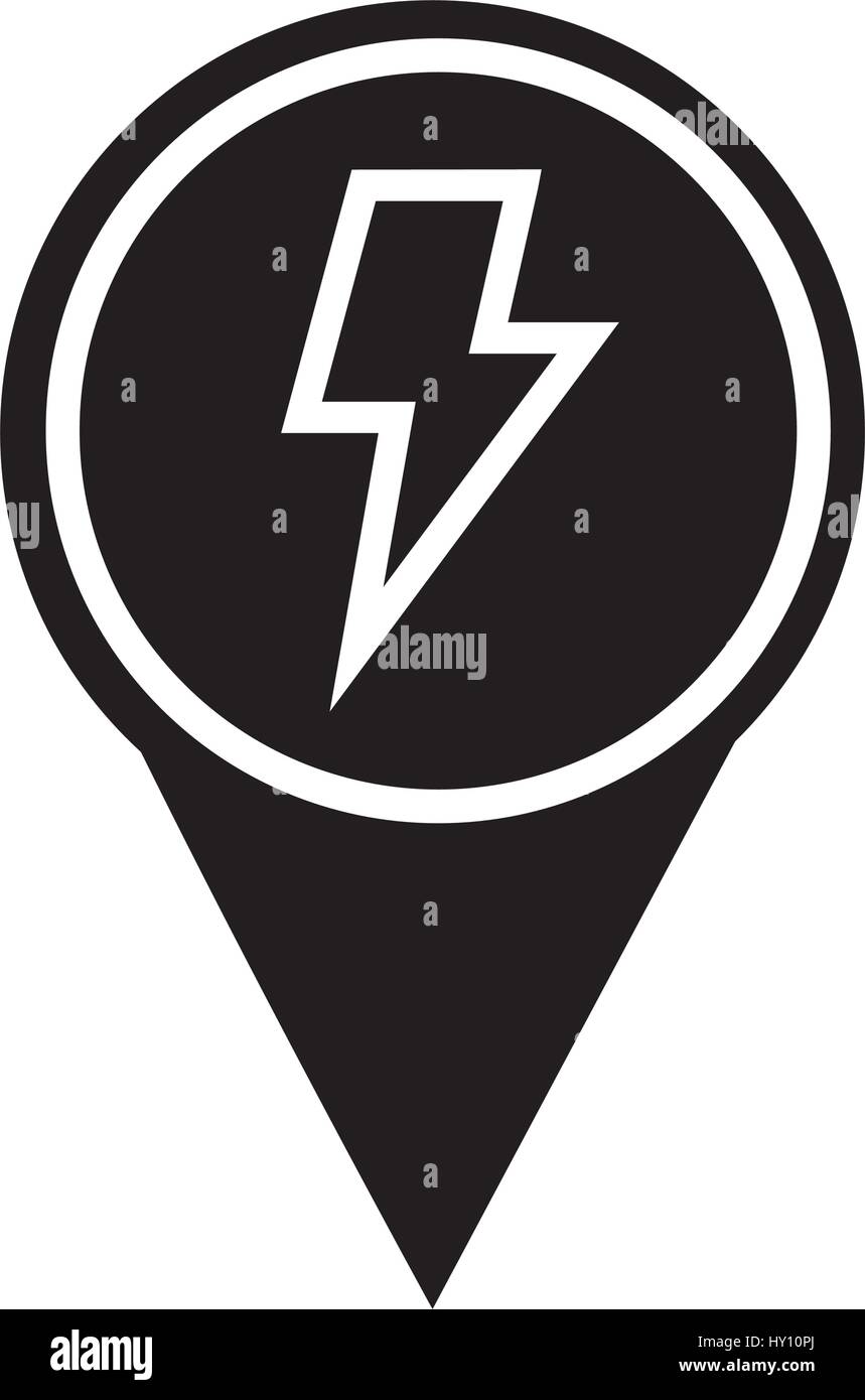 pin location with weather symbol Stock Vector Image & Art - Alamy