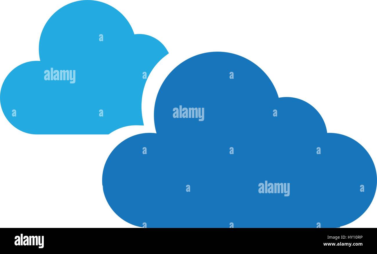 cloudy weather isolated icon Stock Vector Image & Art - Alamy