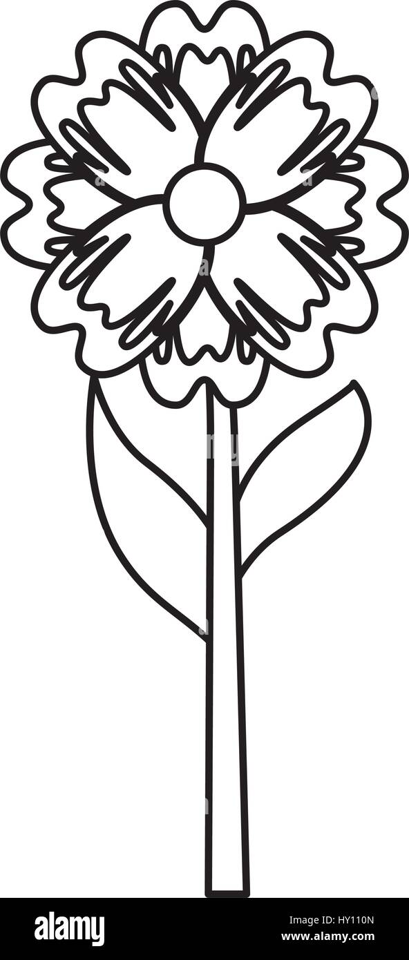 cute flower isolated icon Stock Vector Image & Art - Alamy