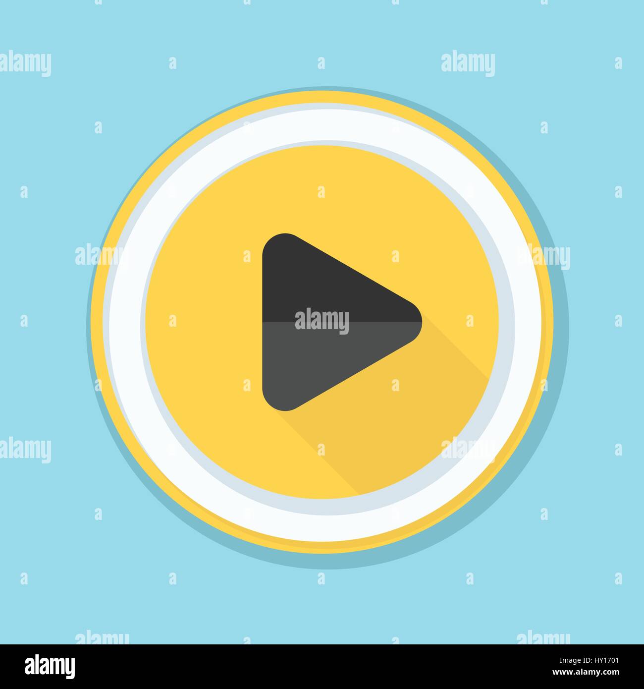 Play Button illustration Stock Vector Image & Art - Alamy