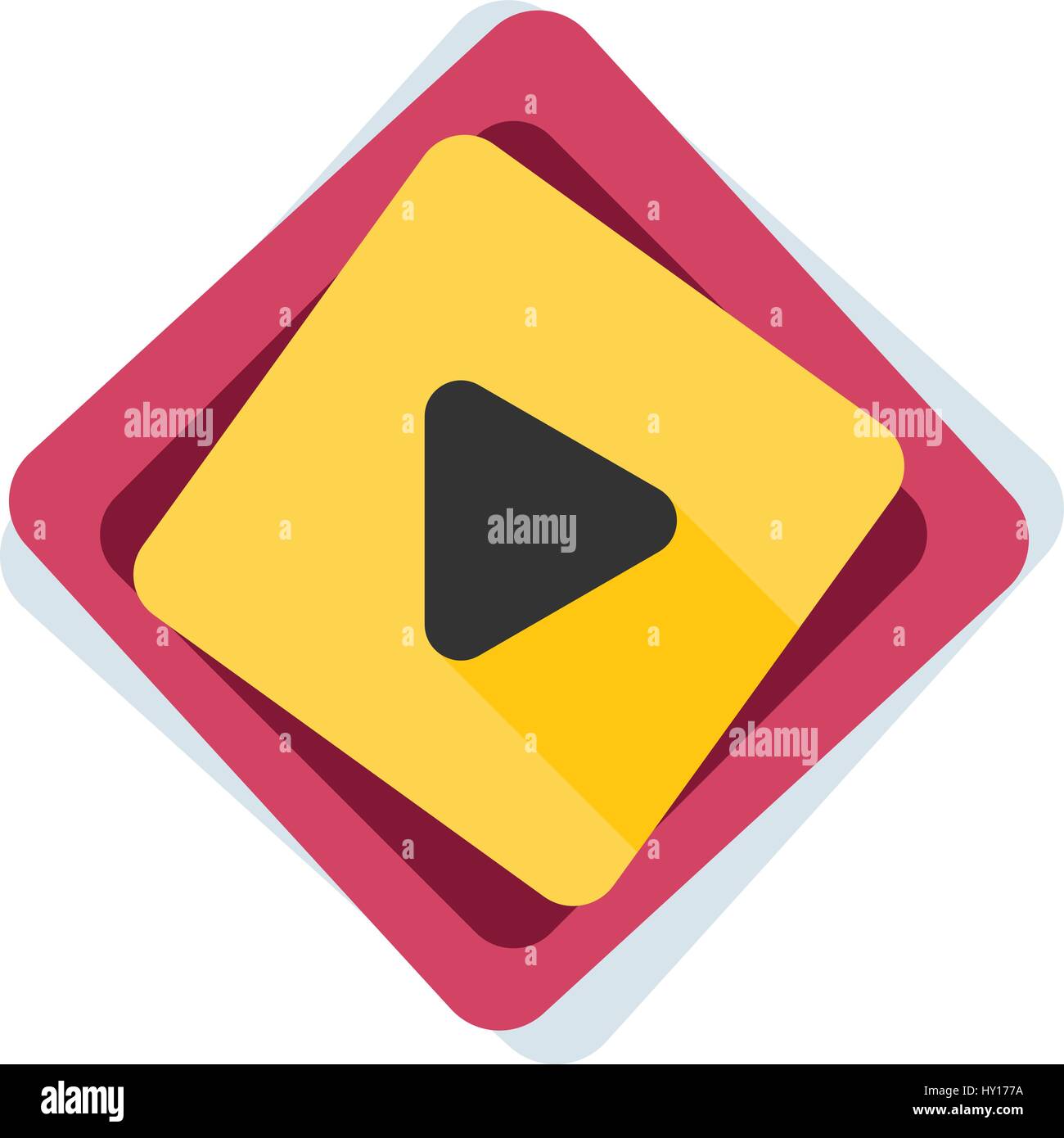 Play Button illustration Stock Vector Image & Art - Alamy