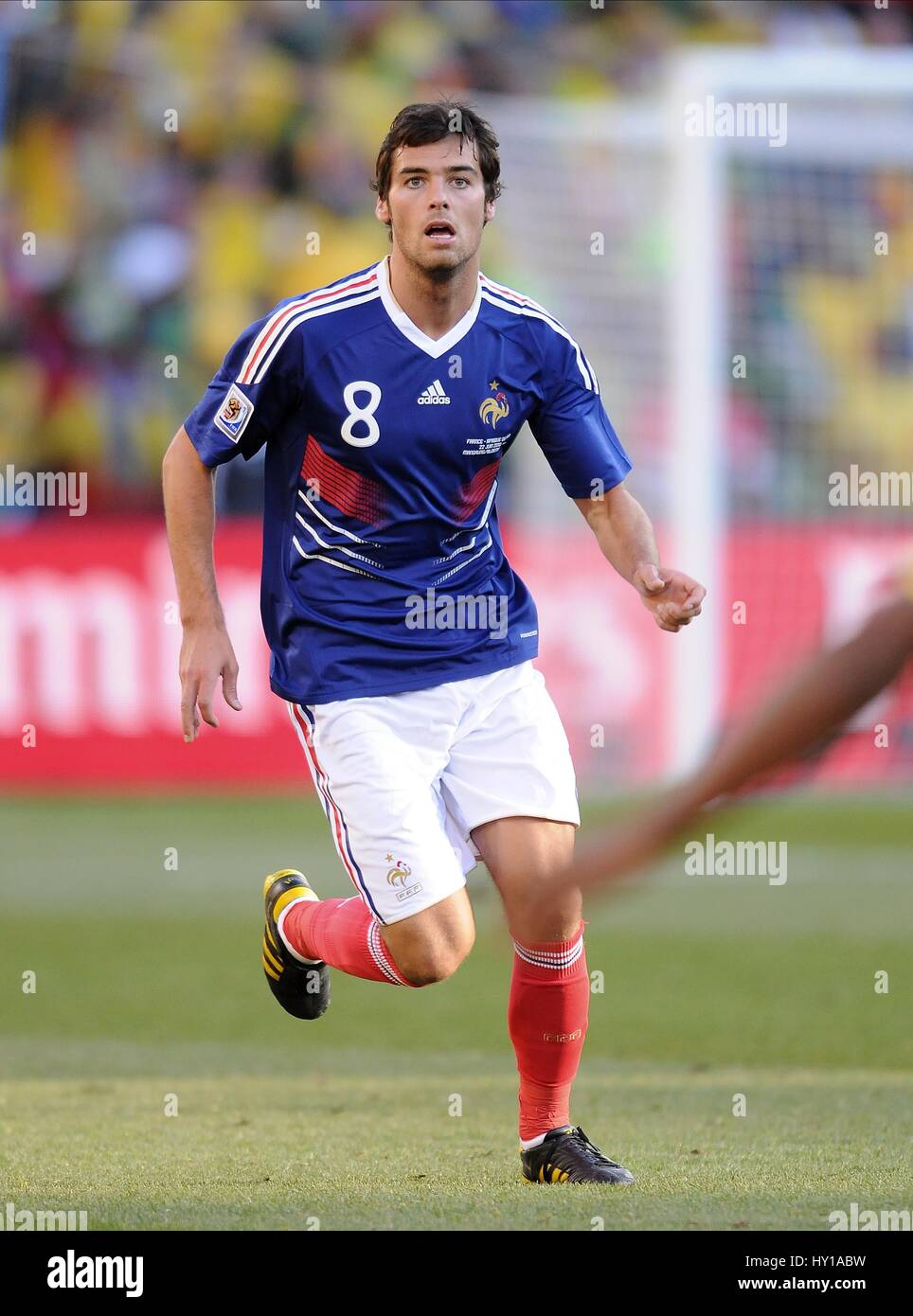 Antoine Arnault (R), Bordeaux's soccer player Yoann Gourcuff with