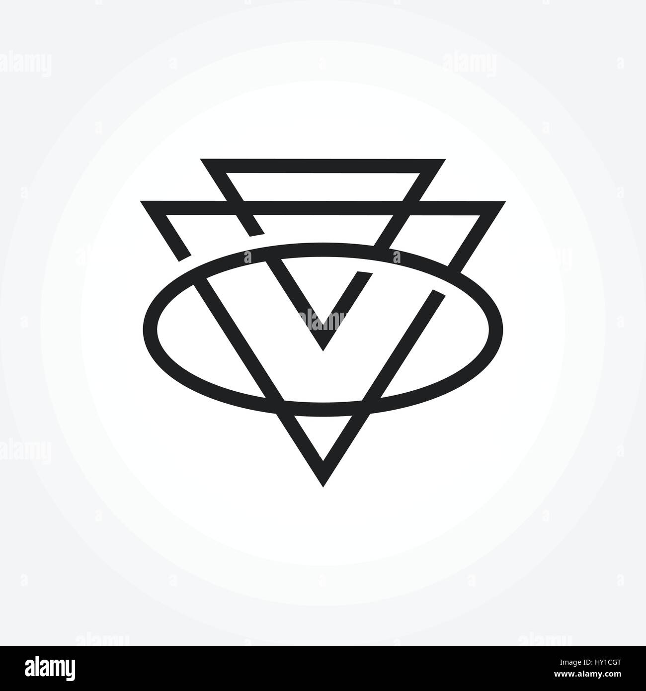 Triangle tattoo hires stock photography and images Alamy