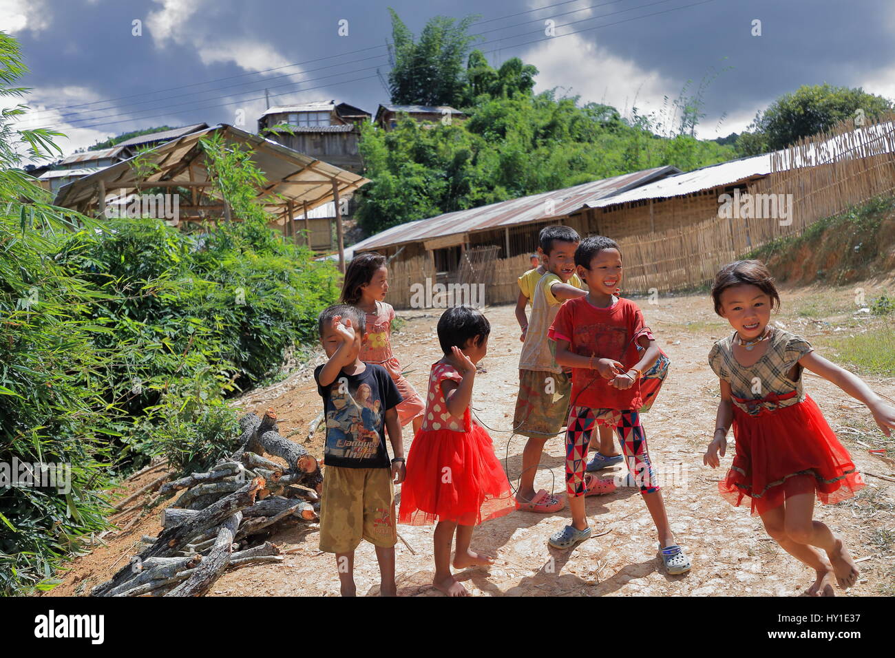 Laotian hill tribe hi-res stock photography and images - Alamy
