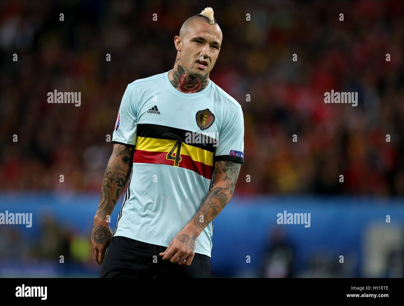 Radja Nainggolan Wales V Belgium Wales V Belgium Stade Pierre Mauroy Lille France 01 July 2016 Stock Photo Alamy