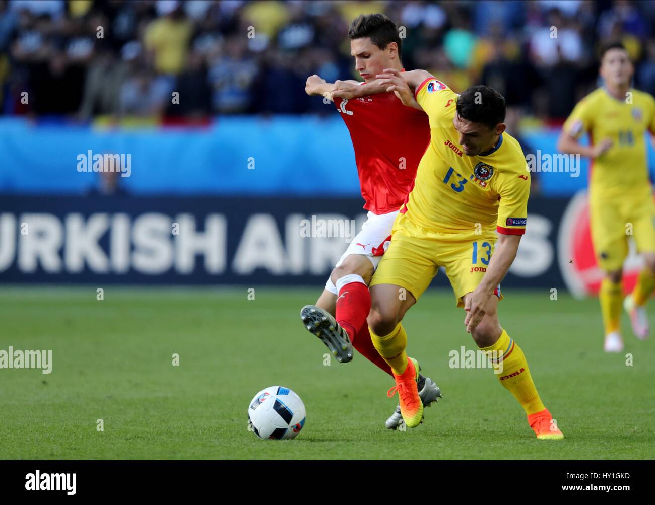 Claudiu Bumba of Kisvarda Master Good controls the ball during the