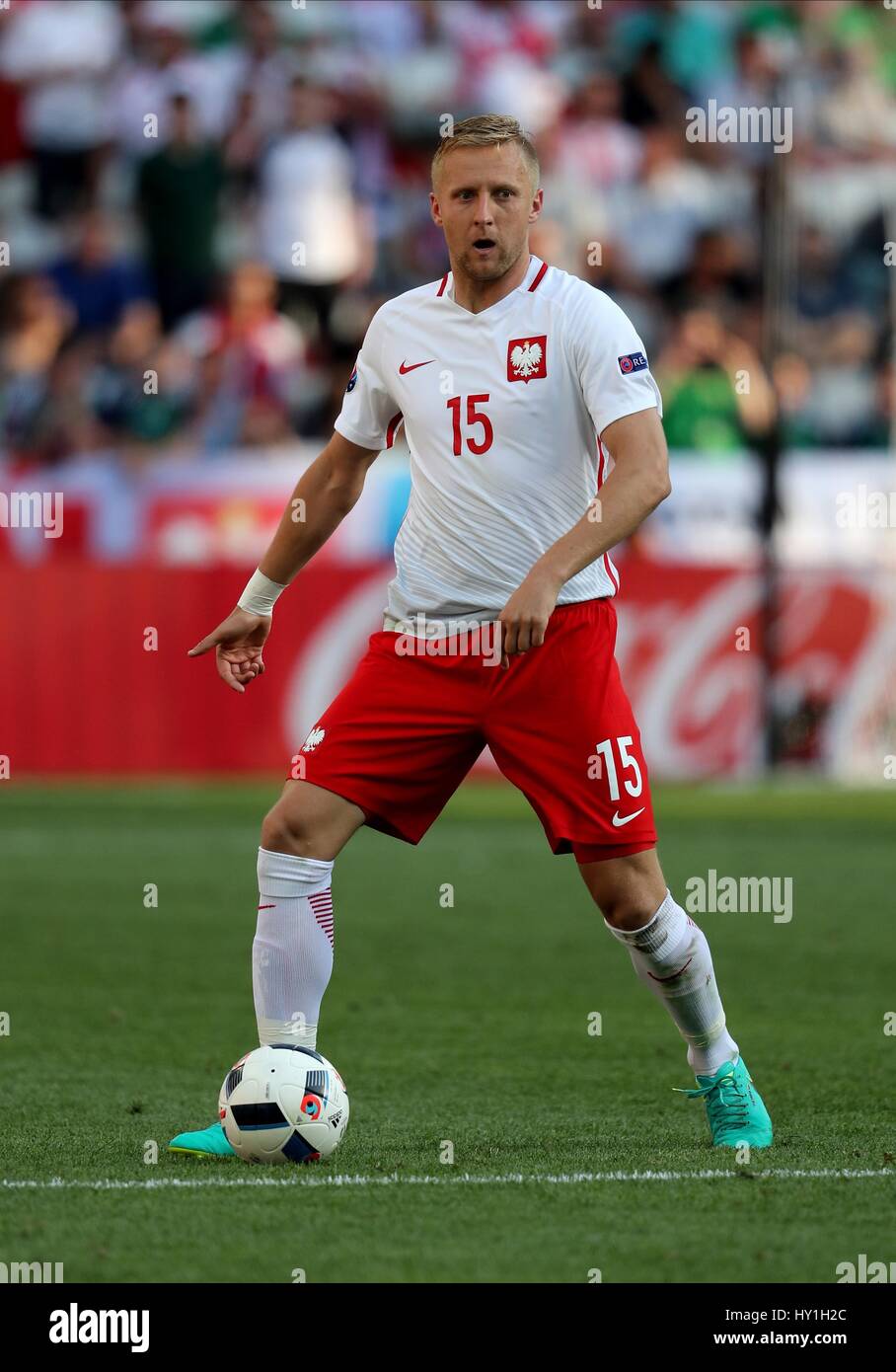 Poland S Kamil Glik Poland V Northern Ireland Stade De Nice Nice France 12 June 2016 Stock Photo Alamy