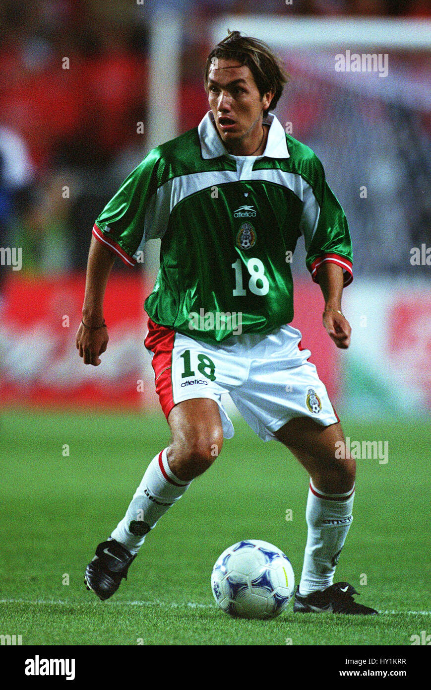 CESAREO VICTORINO MEXICO ULSAN MUNSU FOOTBALL STADIUM ULSAN SOUTH KOREA 01 June 2001 Stock Photo
