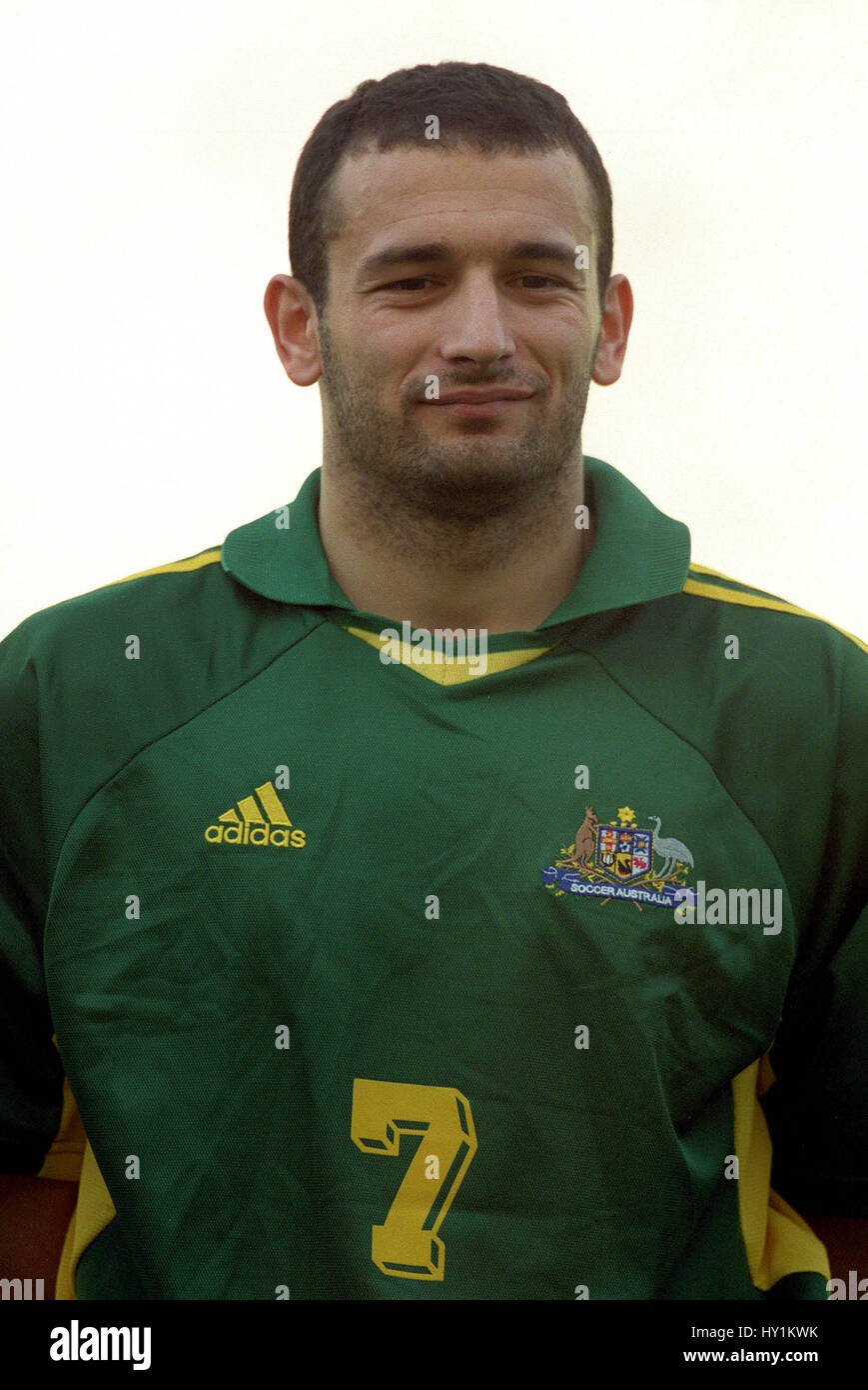 JOSIP SKOKO AUSTRALIA & RACING GENK FC DAEGU STADIUM TAEGU STADIUM DAEGU OR TAEGU SOUTH KOREA 01 June 2001 Stock Photo