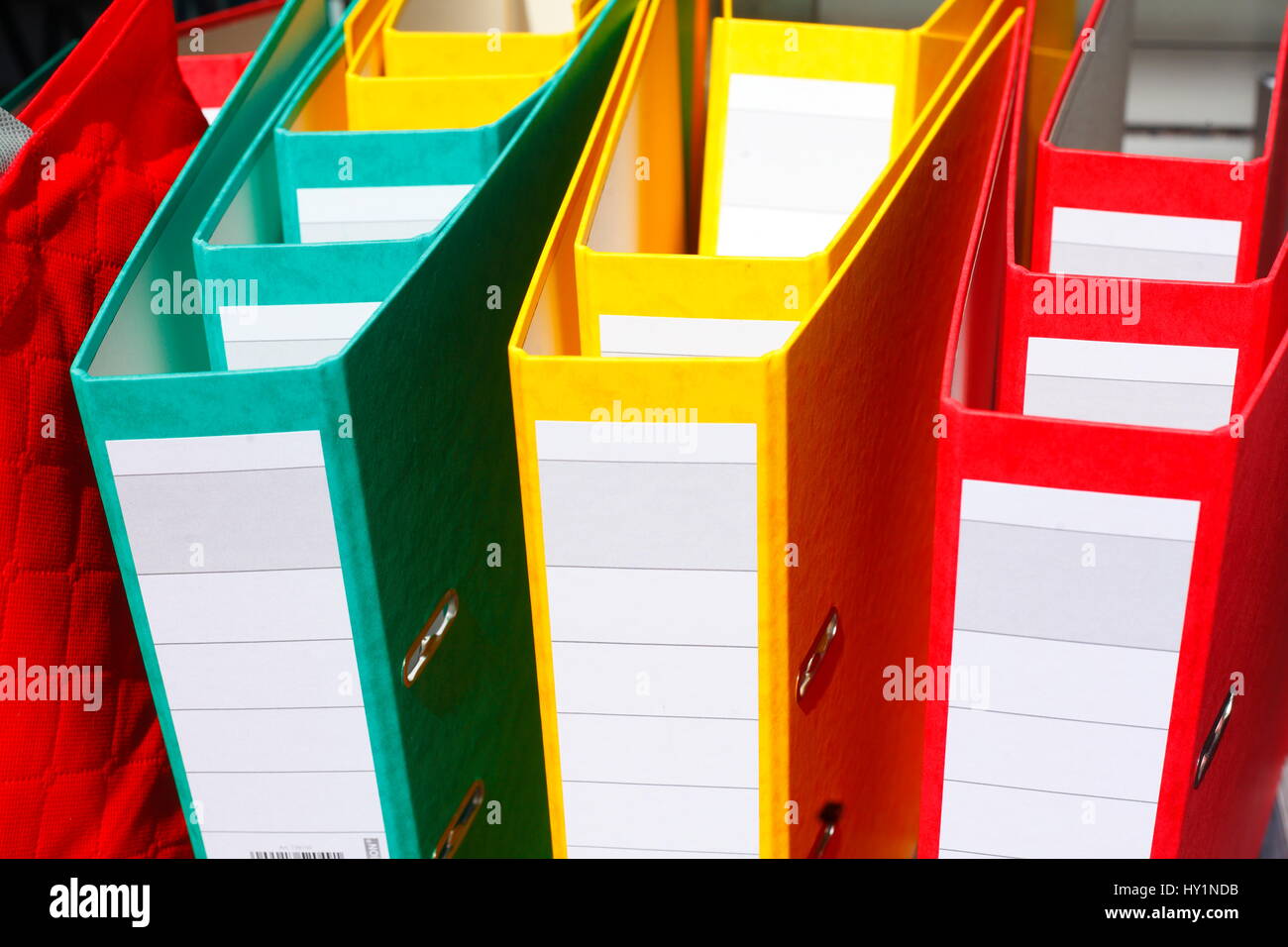 File binders hi-res stock photography and images - Alamy