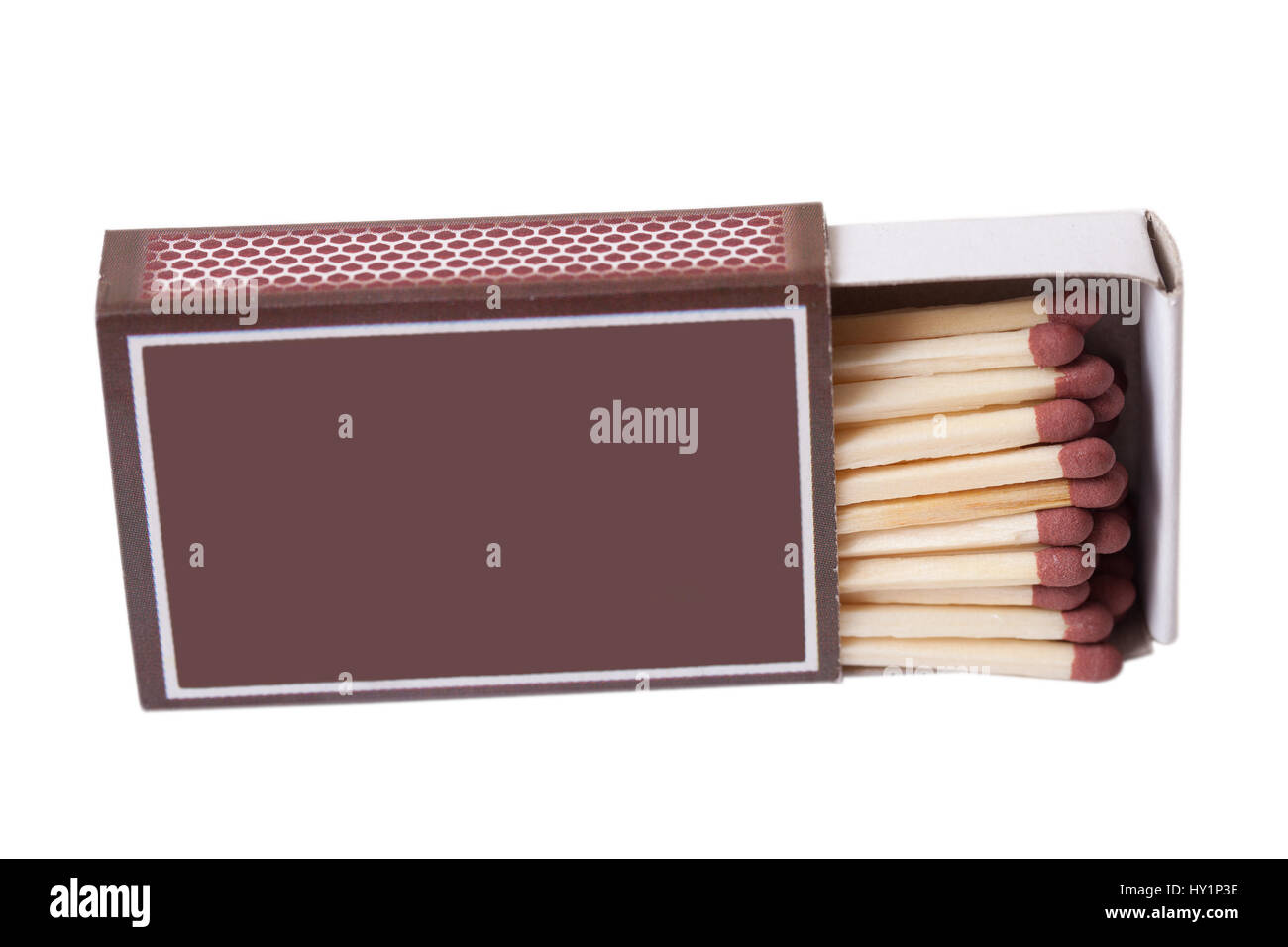 Matchbox isolated on white Stock Photo - Alamy