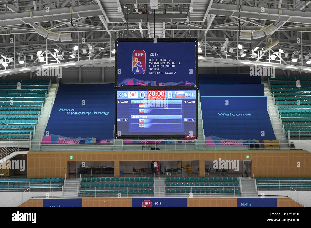 The Kwandong Hockey Arena Stock Photo Alamy