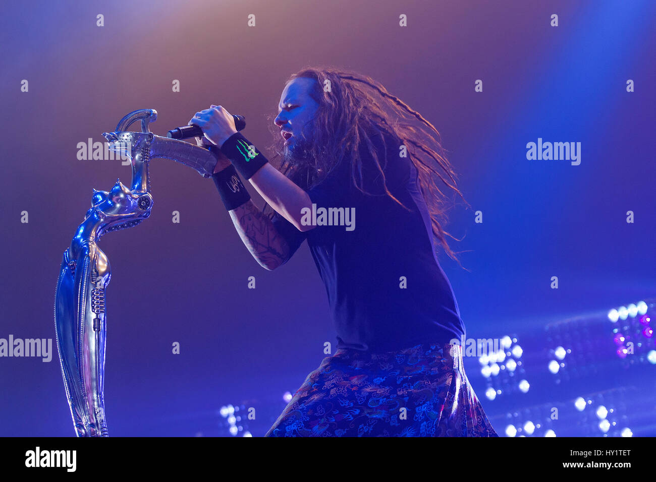 Korn, Jonathan Davis Stock Photo - Alamy