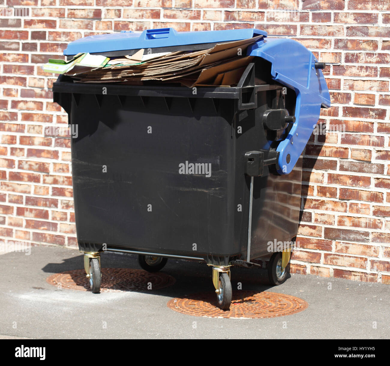 Recycling Bins, Bremen, Germany Stock Photo Alamy