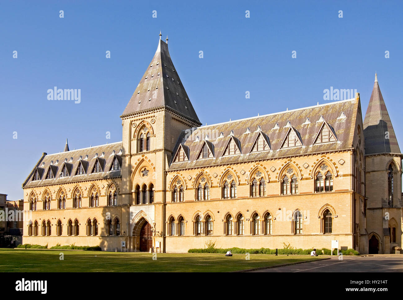 The Oxford University Museum of Natural History offers a impressive Exhibition of zoological and geological collections.  Das Oxford University Museum Stock Photo