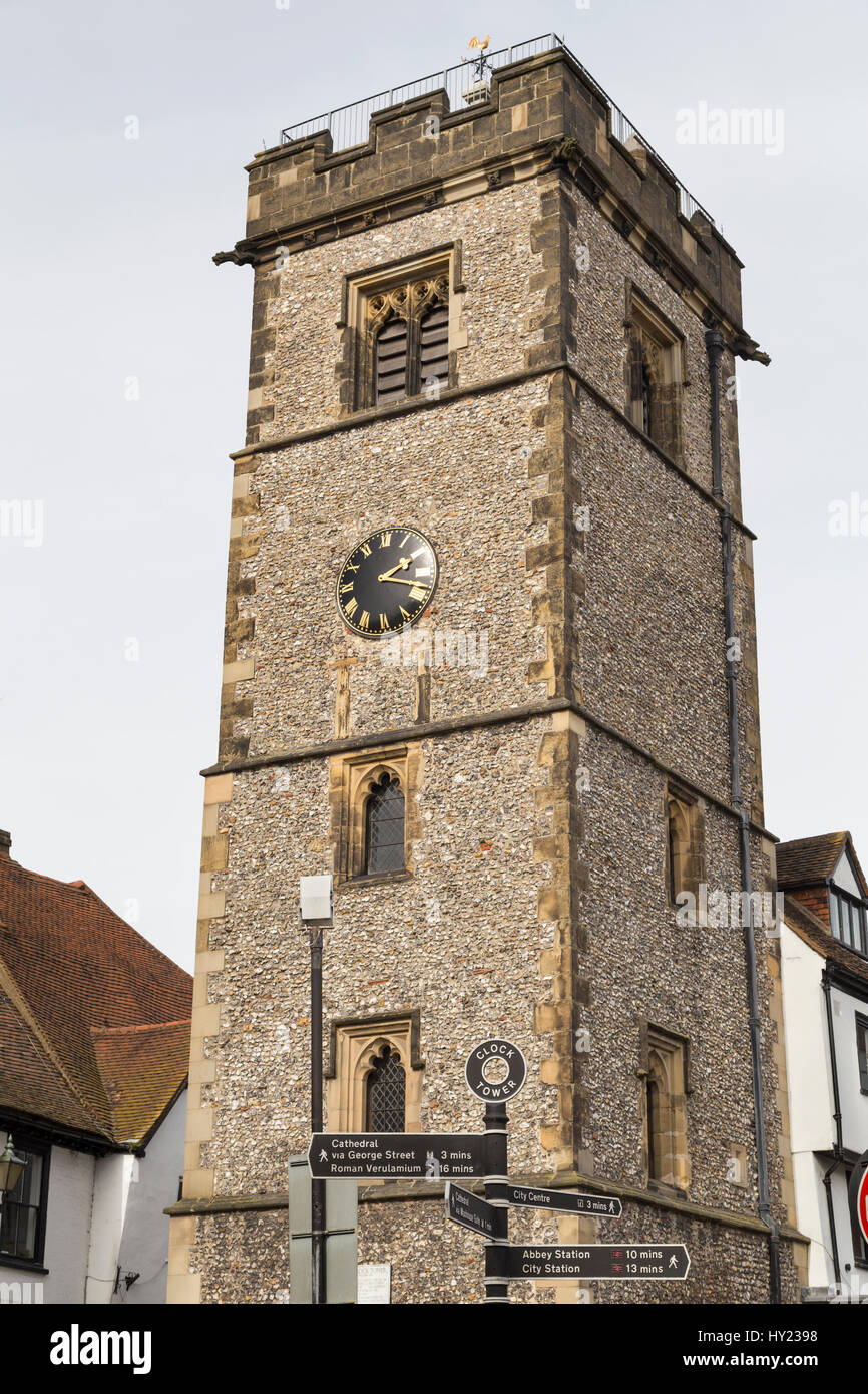 The Clock Tower. Stock Photo