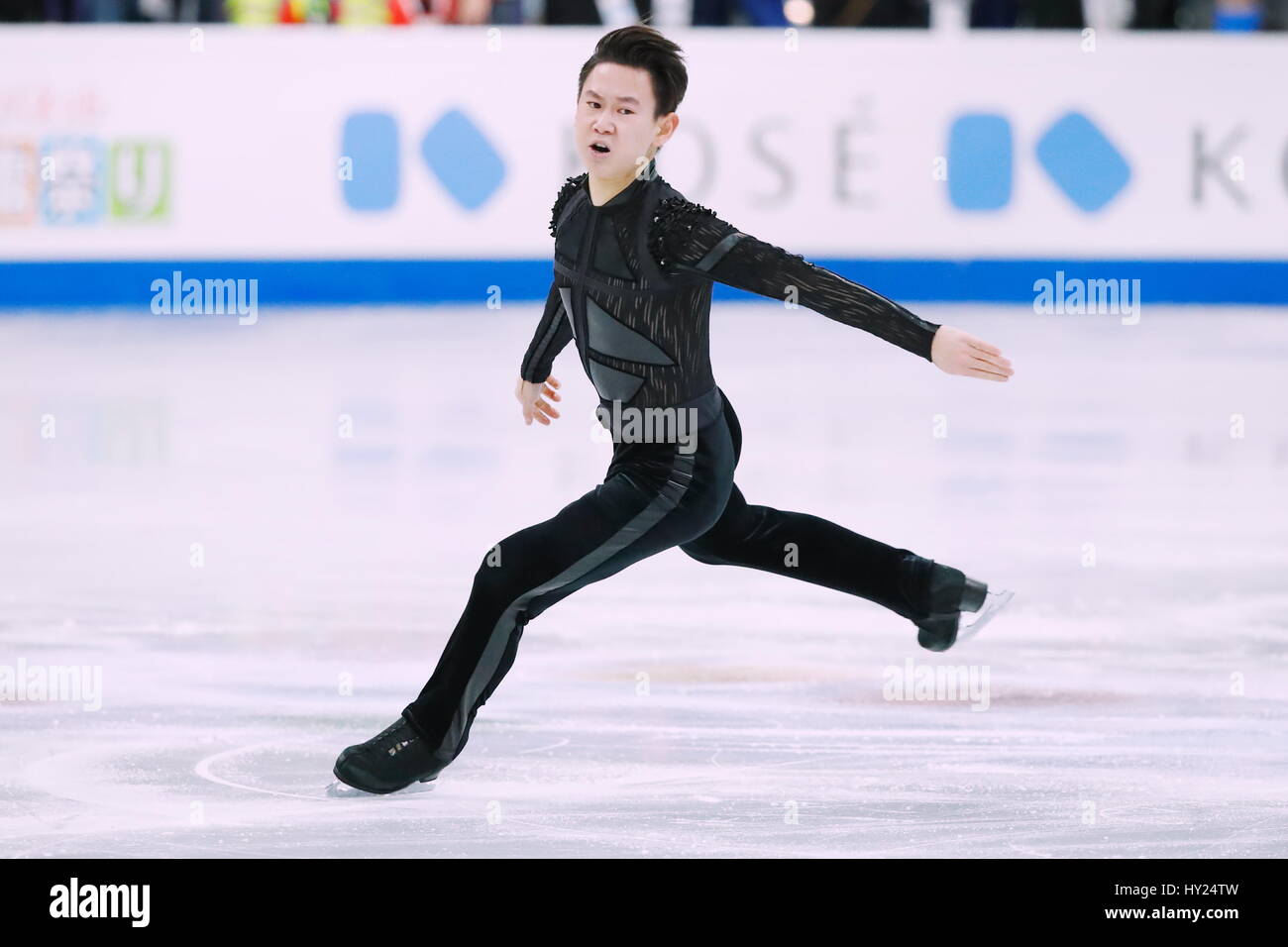 Helsinki, Finland. 30th Mar, 2017. Denis Ten (KAZ) Figure Skating ISU