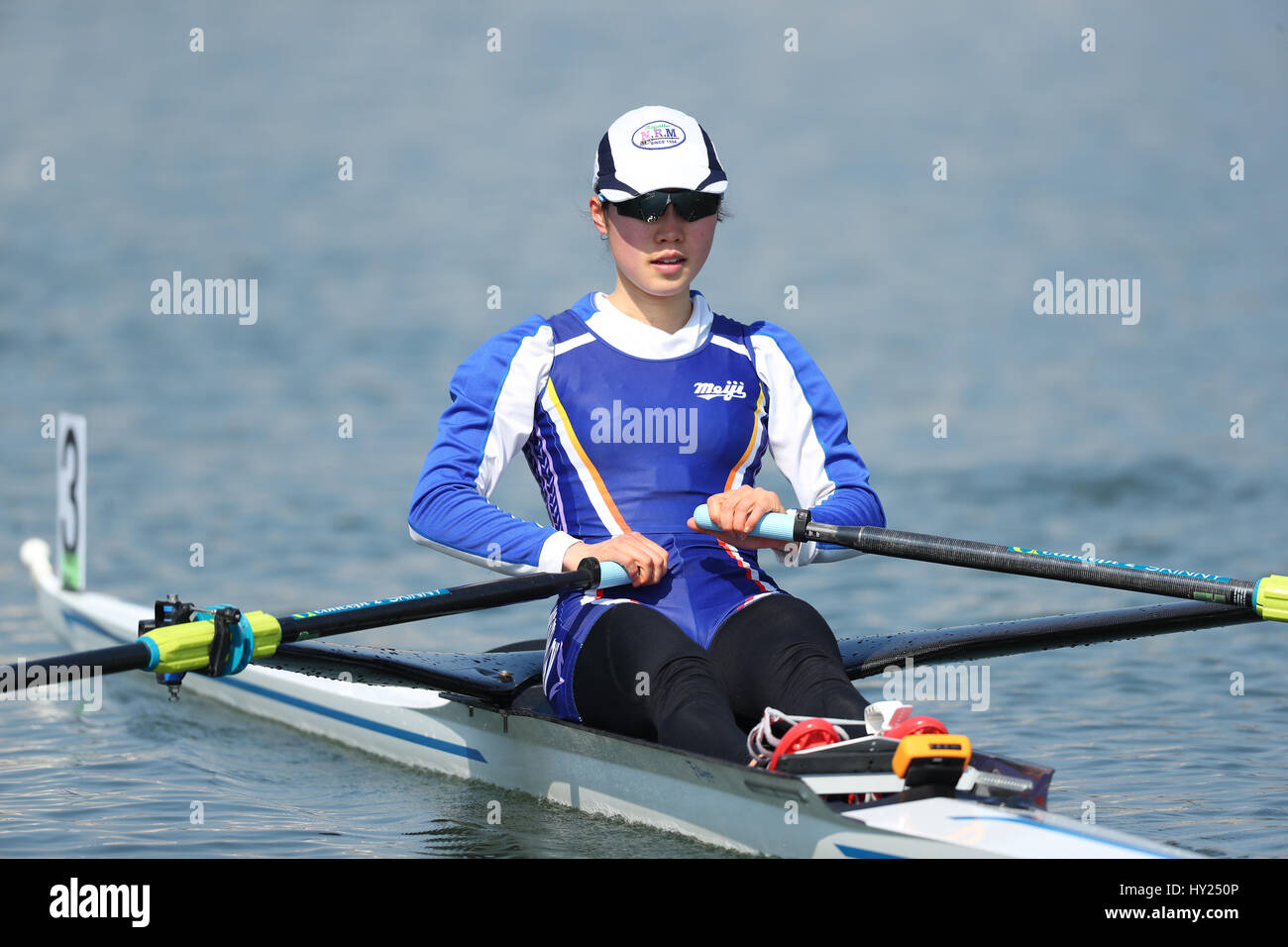Toda Olympic Rowing Course, Saitama, Japan. 30th Mar, 2017. Miharu ...