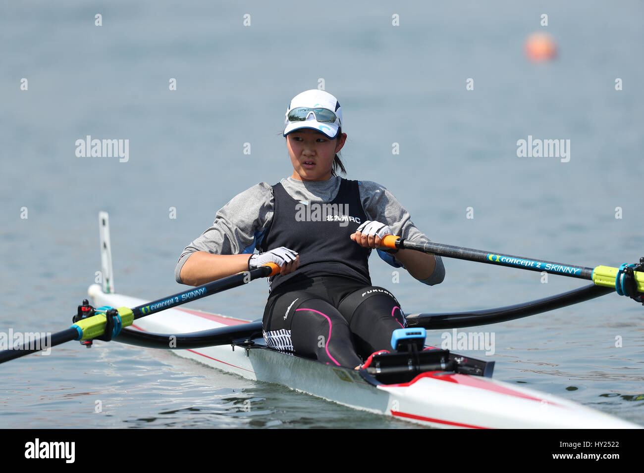 Toda Olympic Rowing Course, Saitama, Japan. 30th Mar, 2017. Kyoko ...