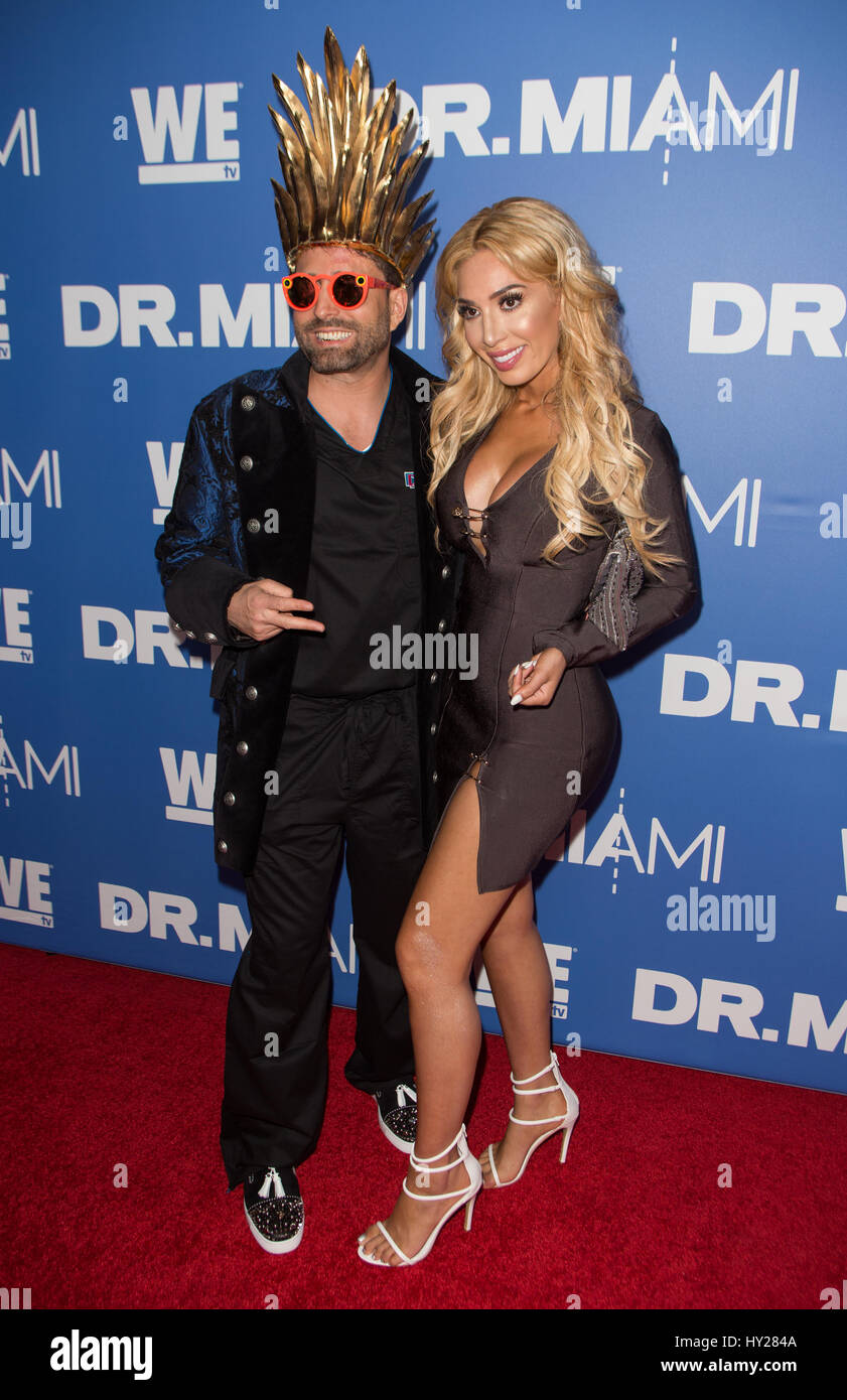 North Miami Beach, Florida, USA. 30th Mar, 2017. Farrah Abraham and Dr ...