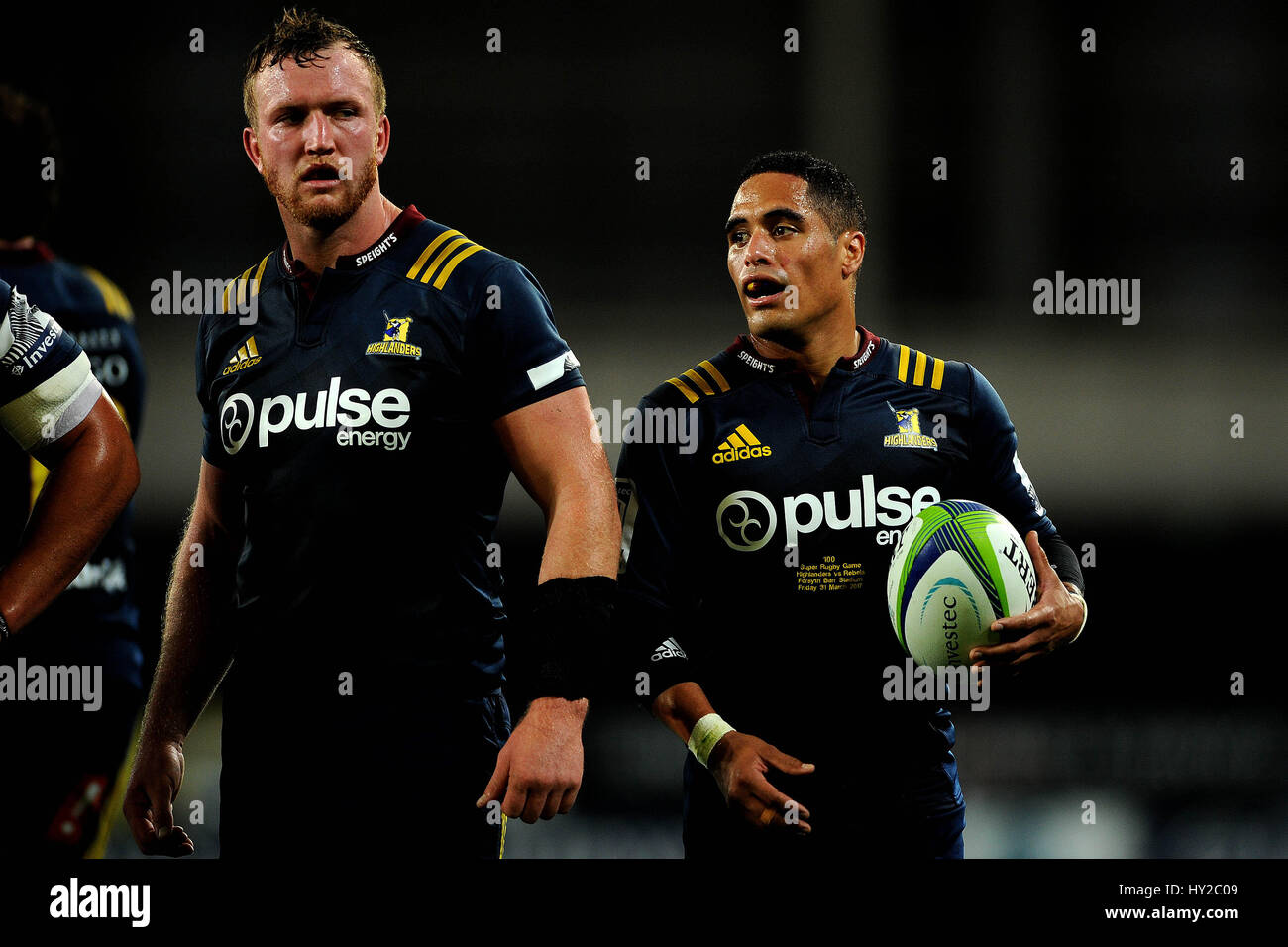 Aaron smith highlanders rugby hi-res stock photography and images - Alamy
