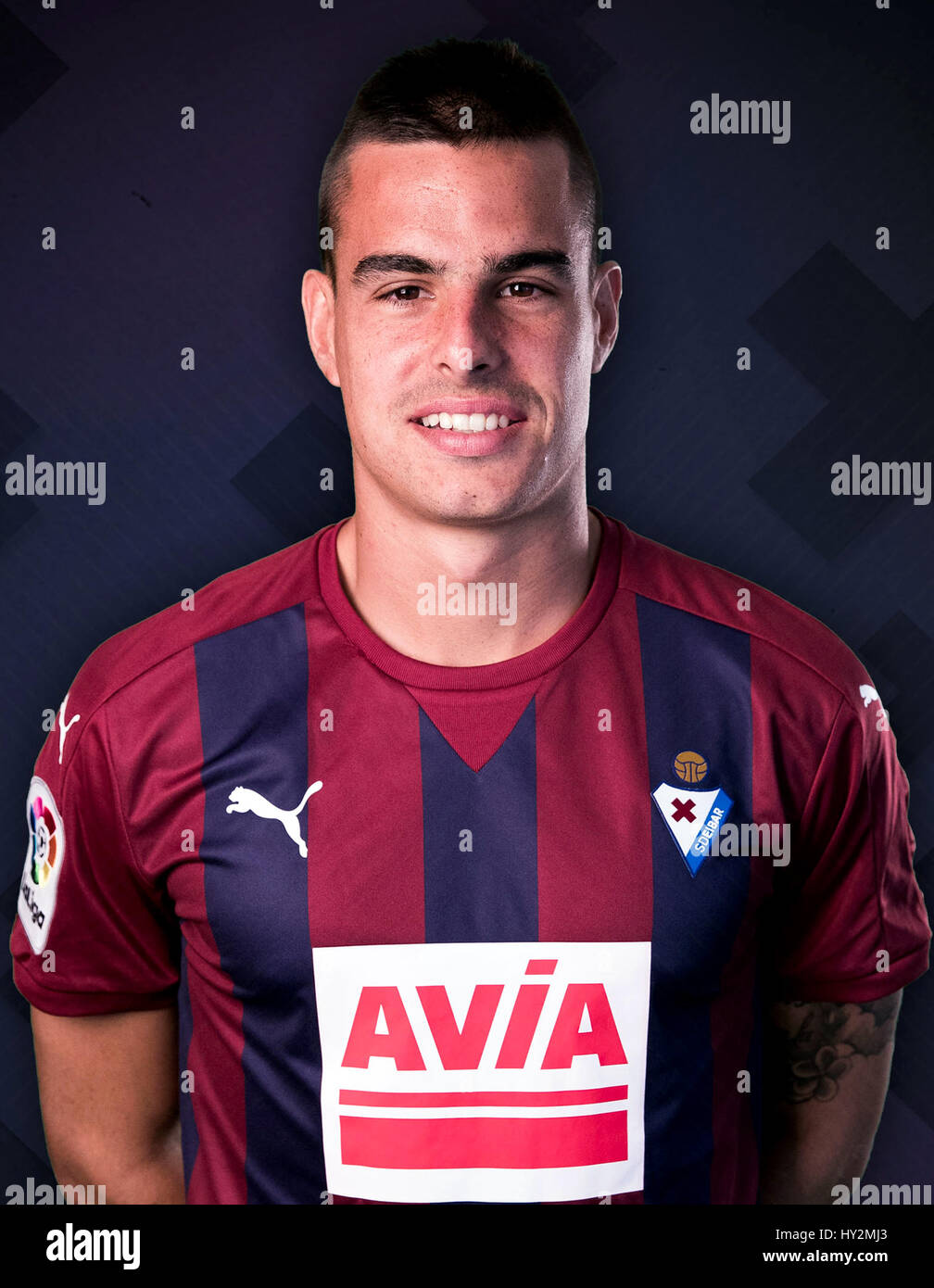 Spain La Liga Santander 2016 2017 S D Eibar Daniel Garcia Carrillo Dani Garcia Spain La Liga Santander 2016 2017 S D Eibar Daniel Garcia Carrillo Dani Garcia