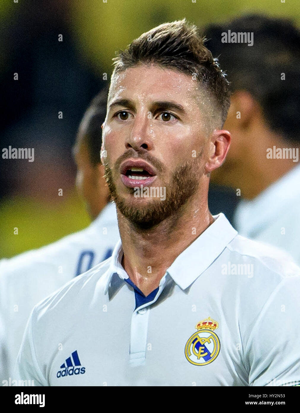 Spain - La Liga Santander 2016-2017 / ( Real Madrid C.F. ) - Sergio Ramos  Garcia " Sergio Ramos Stock Photo - Alamy